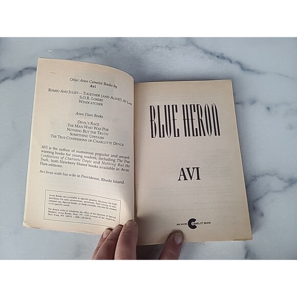 Blue Heron Avi Paperback - Picture 3 of 10